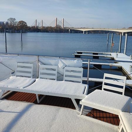 Houseboat Water King Apartament Plywajacy Dom Na Wodzie, 7 Os Вроцлав Екстер'єр фото